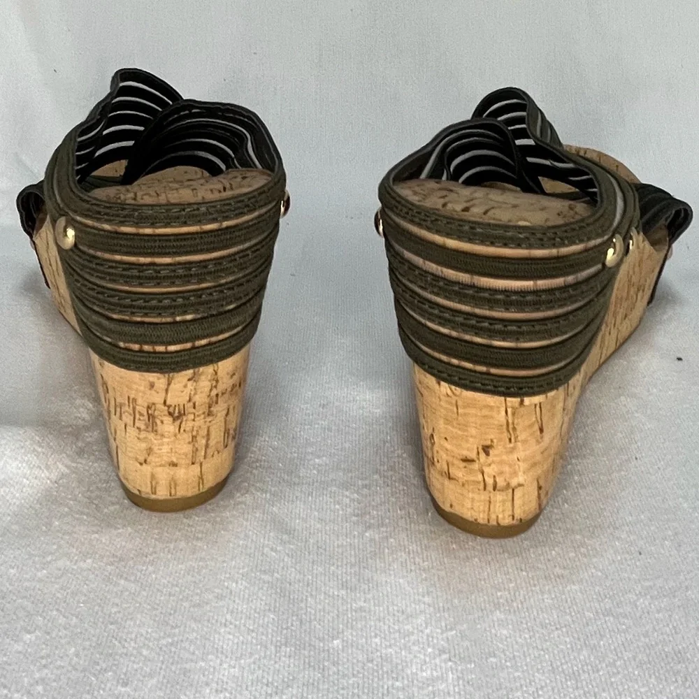 Cato Cork Wedge Sandals NEW - Picture 7 of 9
